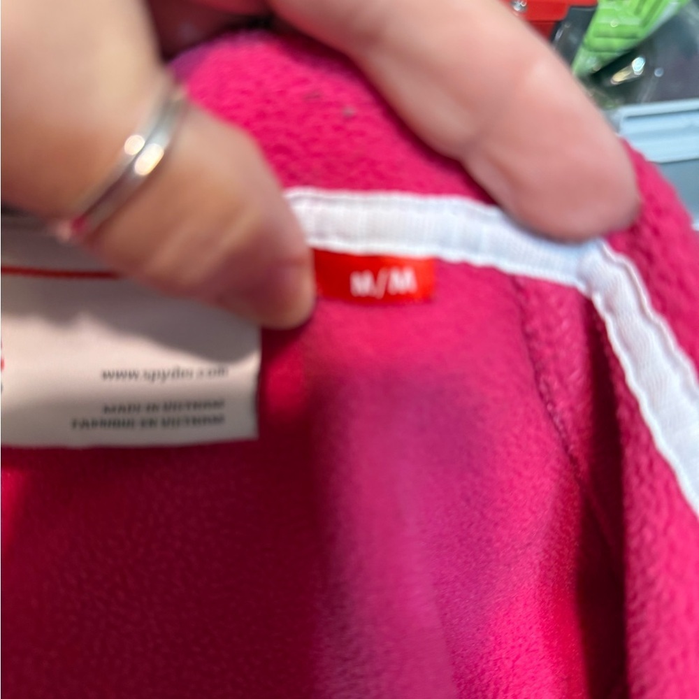 Spyder Women's Vibrant Pink Ski Jacket, Resortwear, Cozy, Feminine, Sz Med - Picture 7 of 11
